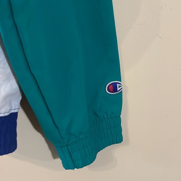 Champion Reverse Weave Colour Block WindBreaker Jacket Size Small - Picture 9 of 14